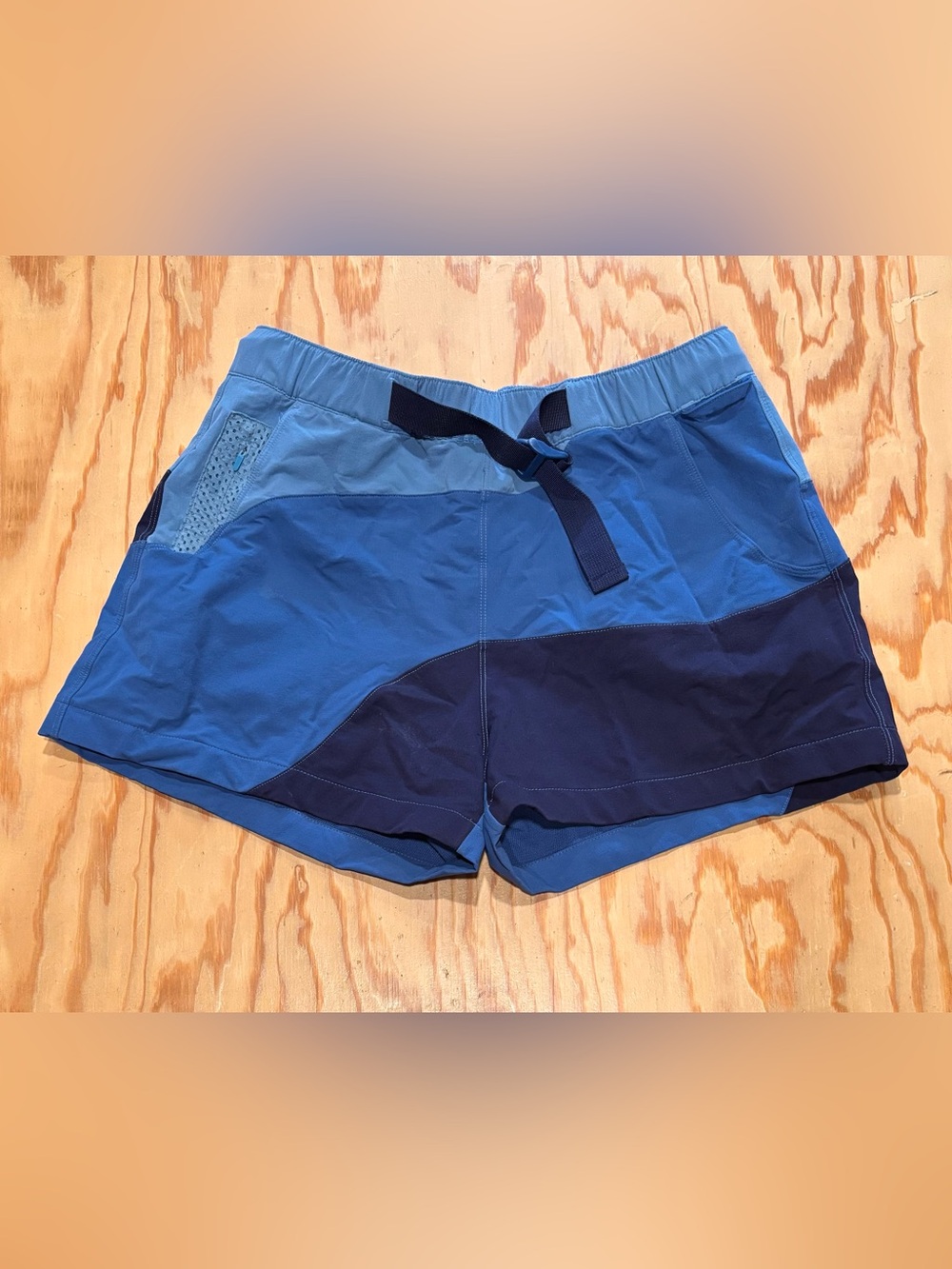 Outdoor Voices RecTrek Hike Shorts Blue Glacier